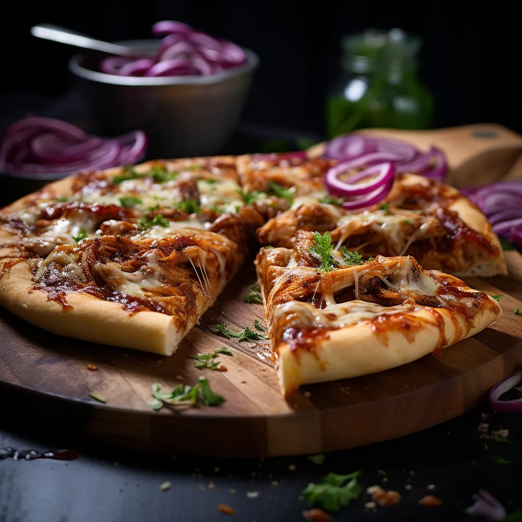 Cover Image for What to do with Leftover BBQ Chicken Pizza with Red Onion and Cilantro