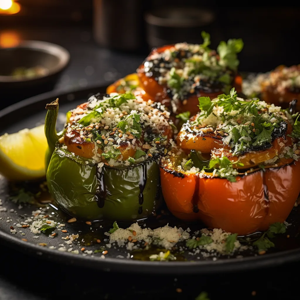 Cover Image for What White Wine to Pair with Spinach and Feta Stuffed Bell Peppers