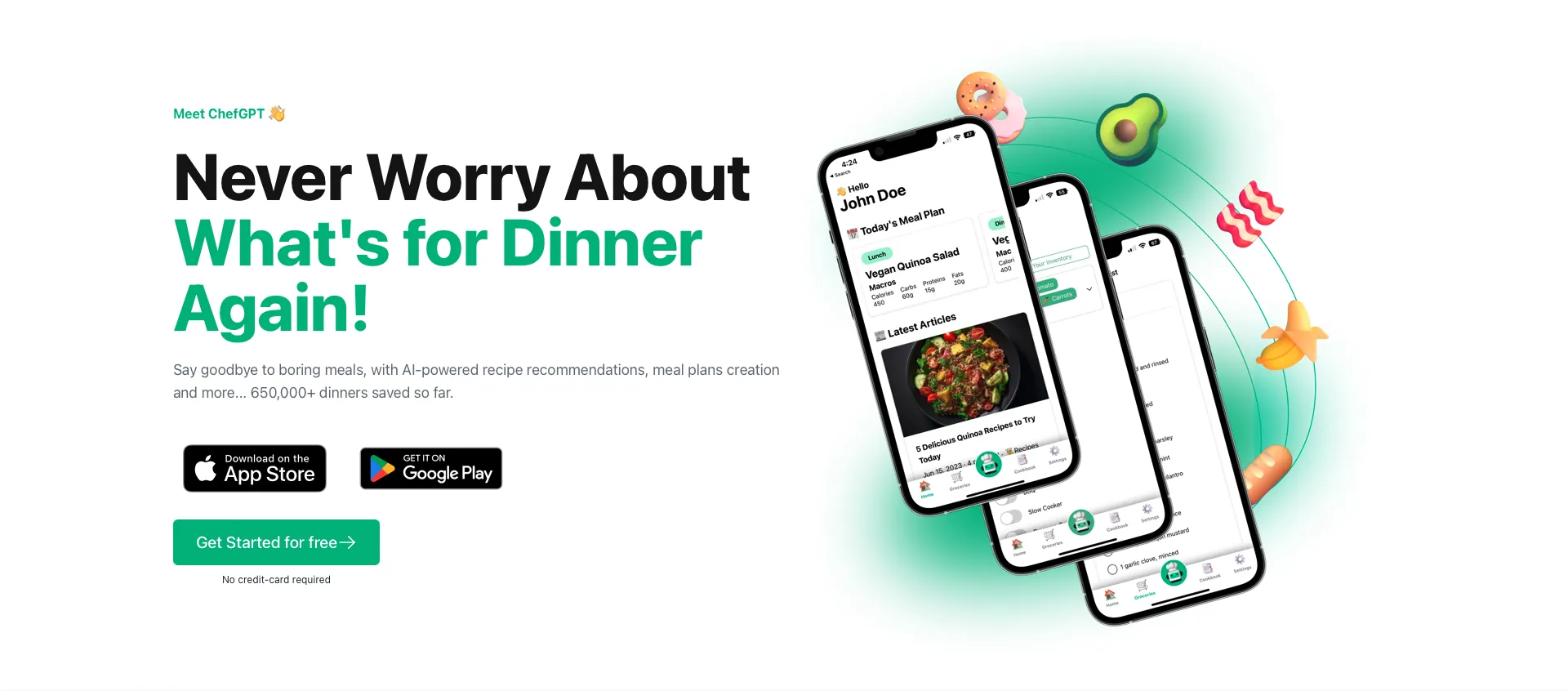 Say goodbye to meal planning headaches and goodbye to wasted                 food and money. Start cooking smarter with PantryChef today! Masterchef i