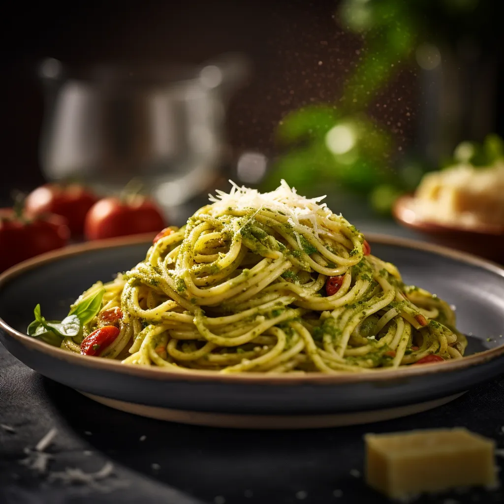 Cover Image for How to Cook Spaghetti with Pesto Sauce