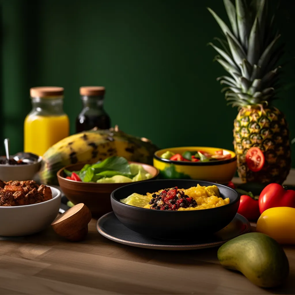 Cover Image for Jamaican Vegan Recipes: A Flavorful Journey