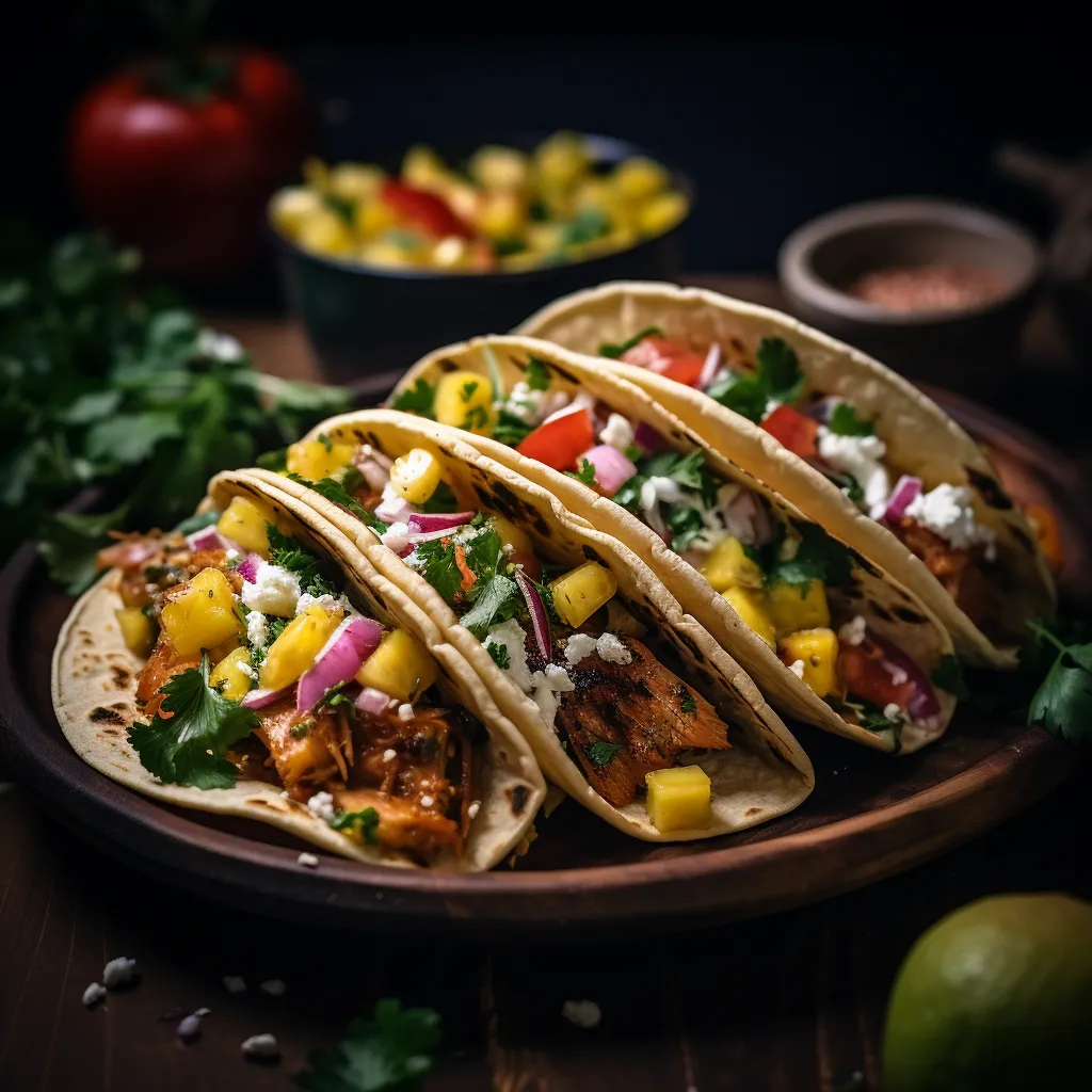 Cover Image for What to do with Leftover Grilled Salmon Tacos with Mango Salsa