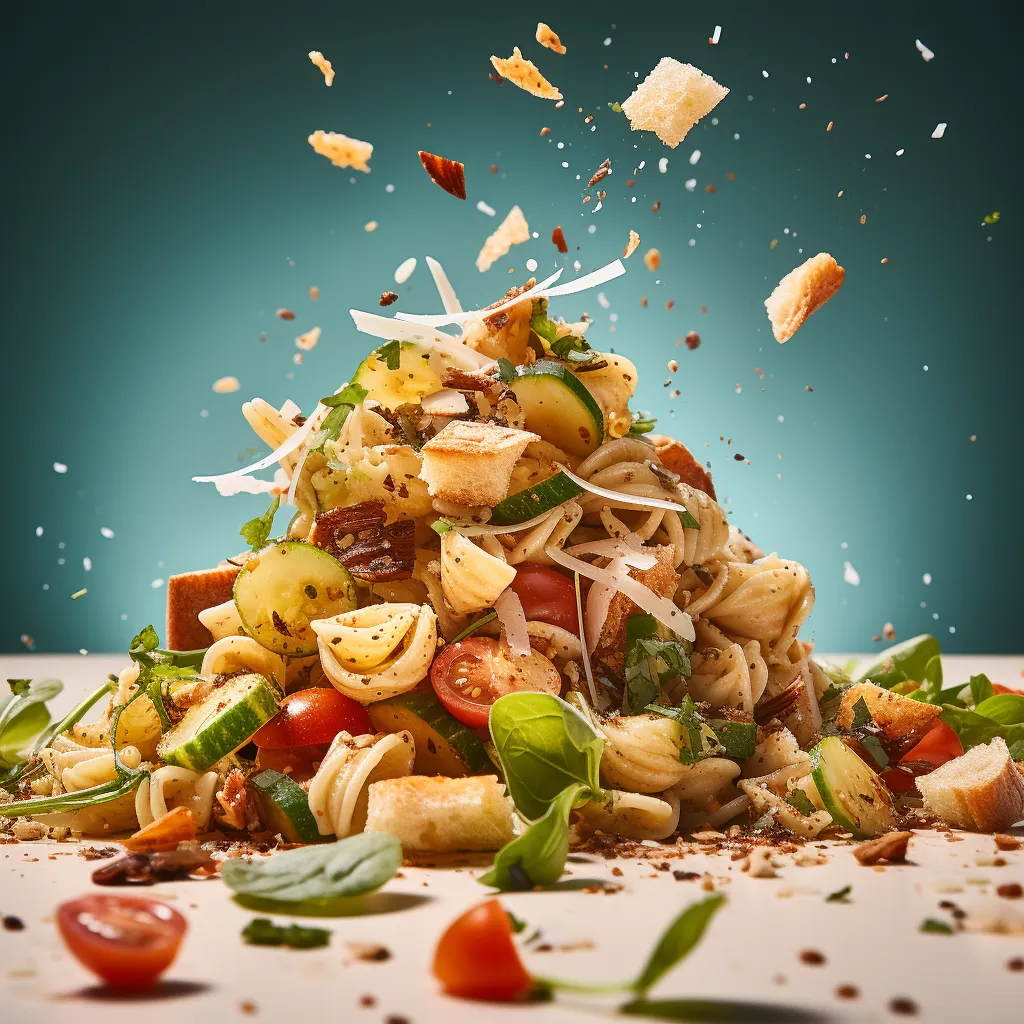 Cover Image for What to do with Leftover Pasta Salad with Balsamic Vinaigrette Dressing
