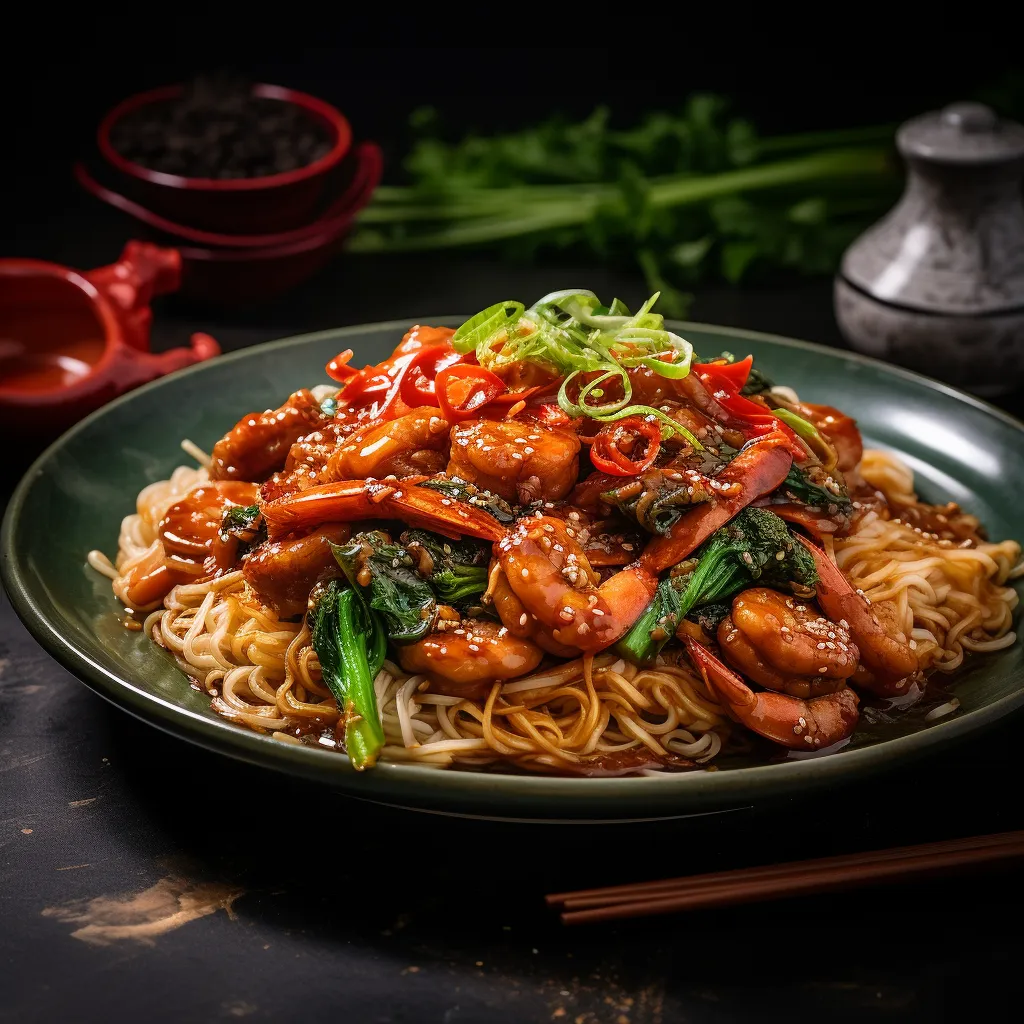 Cover Image for What to do with Leftover Stir-Fried Noodles Soup with Shrimp and Bok Choy