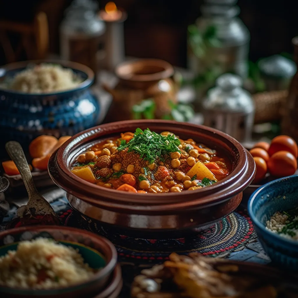 Cover Image for Moroccan Recipes for an Aromatic Moroccan Spice Market Experience