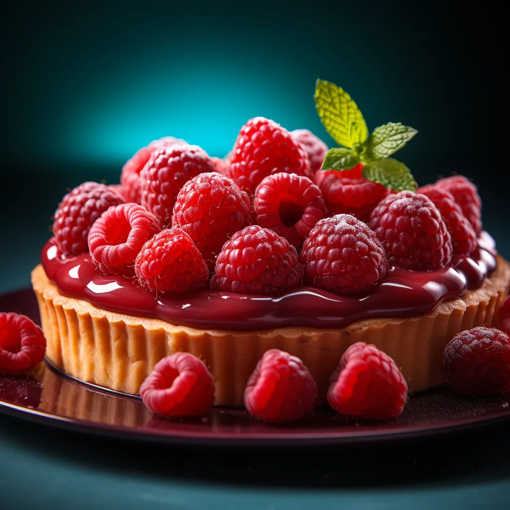Cover Image for Raspberry Recipes: Sweet and Savory Delights