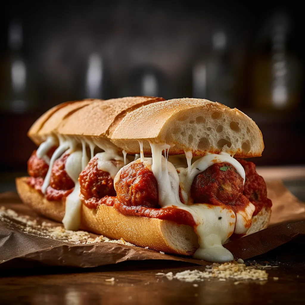 Cover Image for What to do with Leftover Meatball Sub Sandwich with Mozzarella Cheese
