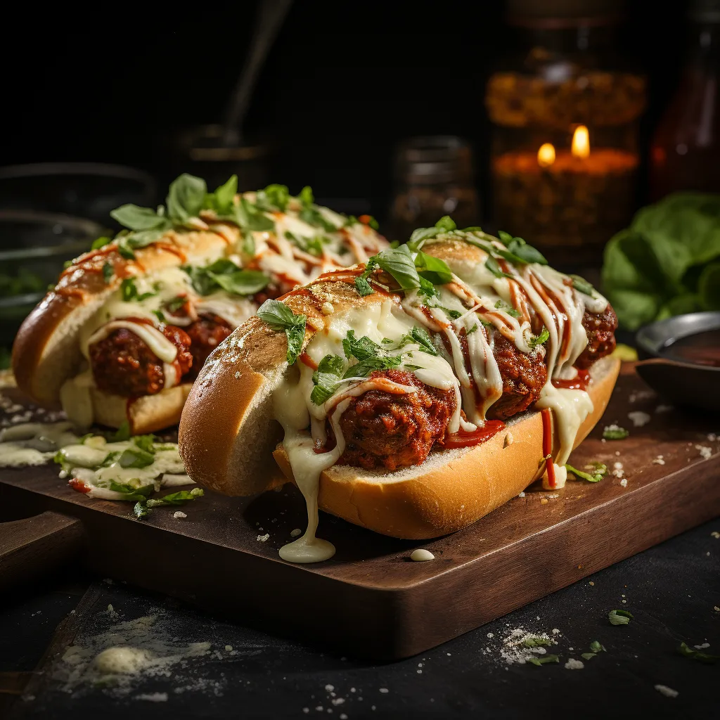 Cover Image for What to do with Leftover Meatball Sub Sandwich with Provolone Cheese