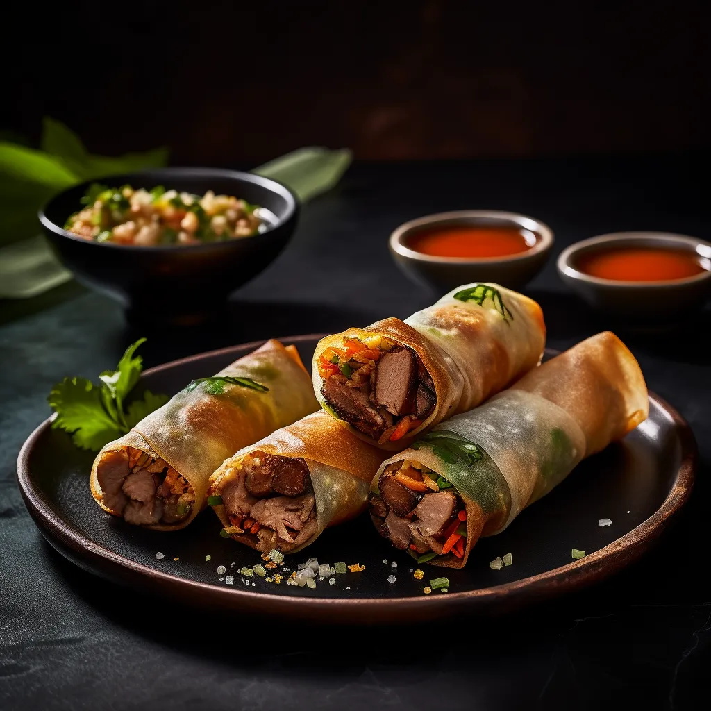 Cover Image for What to Serve with Vegetable Spring Rolls?